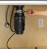 GE APPLIANCES GE DISPOSALL(R) 1/2 HP Continuous Feed Garbage Disposer - Corded -  (GFC525N)