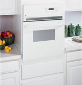 GE APPLIANCES GE(R) 24" Electric Single Self-Cleaning Wall Oven -  (JRP20WJWW)
