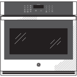 GE APPLIANCES GE(R) 27" Smart Built-In Single Wall Oven -  (JKS3000DNWW)