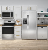 GE APPLIANCES GE(R) 1.6 Cu. Ft. Over-the-Range Microwave Oven -  (JVM3160RFSS)