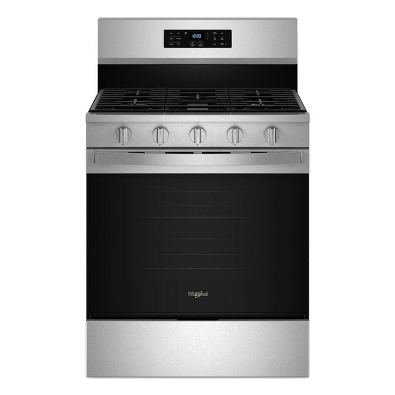 WHIRLPOOL 30-inch Gas Range with Air Cooking Technology, No Preheat Air Fry and Air Baking and Self Clean -  (WFGS5030RZ)
