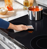 GE APPLIANCES GE(R) 30" Slide-In Electric Range with Crisp Mode -  (GRS500PVSS)