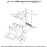 GE GE® 30" Free-Standing Electric Range -  (JB645RKSS)