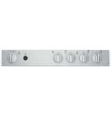 GE APPLIANCES GE(R) 24" Free-Standing/Slide-in Front Control Range with Steam Clean and Large Window -  (JAS640RMSS)