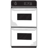 GE APPLIANCES GE(R) 24" Double Wall Oven -  (JRP28SKSS)