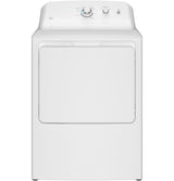 GE APPLIANCES GE 6.2 cu. ft. Capacity Electric&#x00A0;Dryer&#x00A0;with Up To 120 ft. Venting and Shallow Depth&#x200B; -  (GTX33EASKWW)