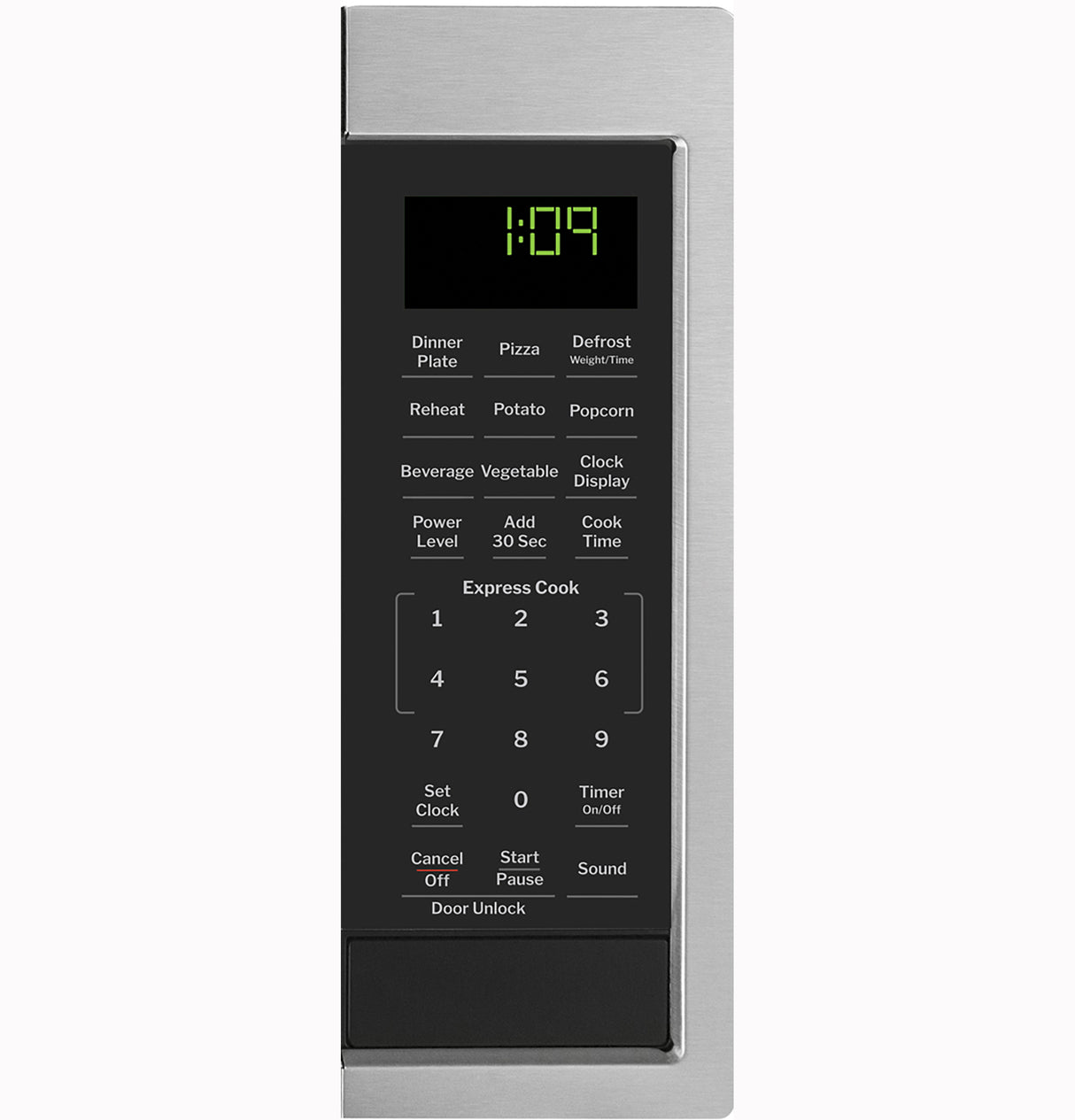 GE APPLIANCES GE(R) 0.9 Cu. Ft. Capacity Countertop Microwave Oven -  (GCST09N1WSS)
