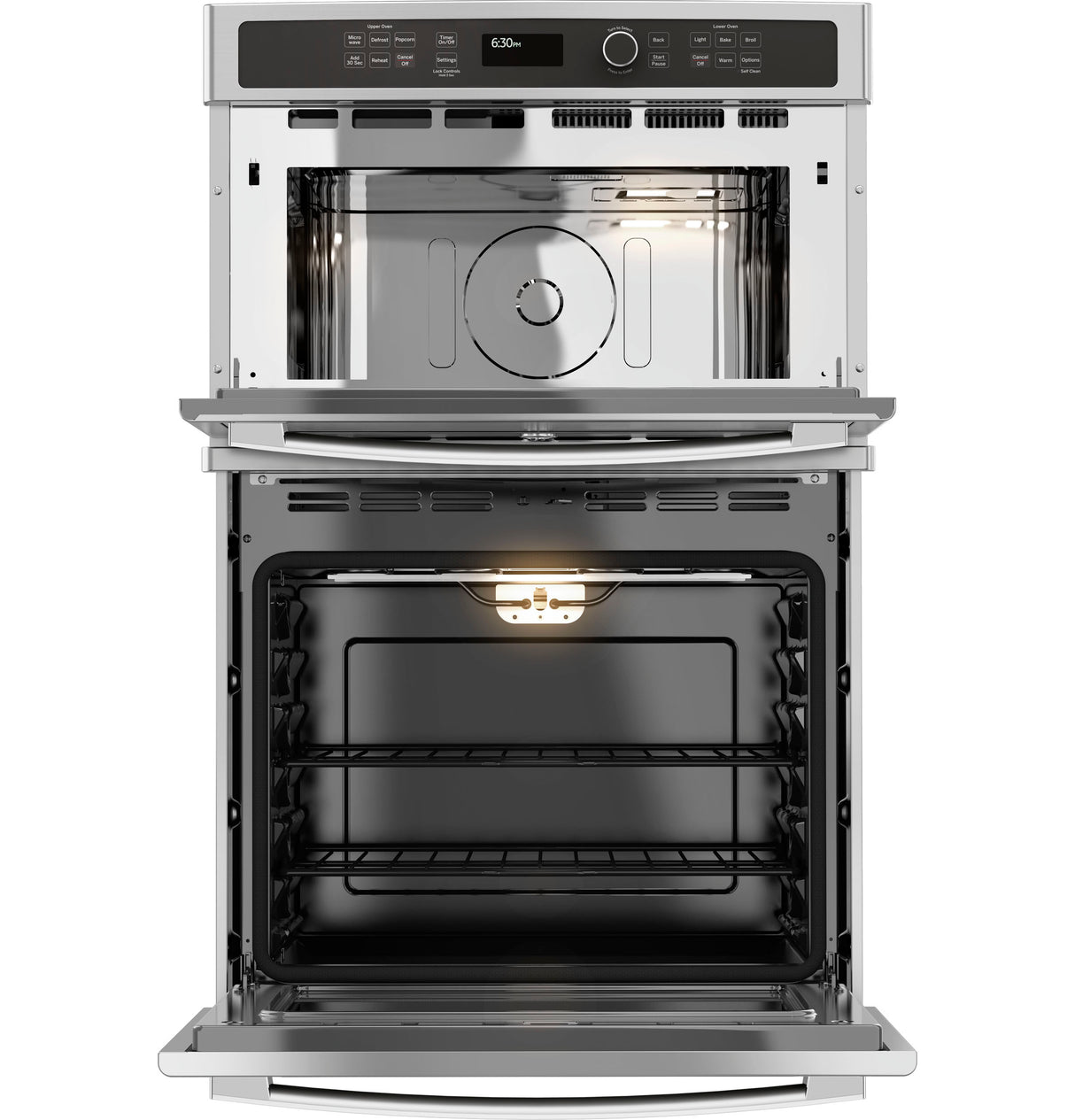 GE APPLIANCES GE(R) 27" Built-In Combination Microwave/Thermal Wall Oven -  (JK3800SHSS)