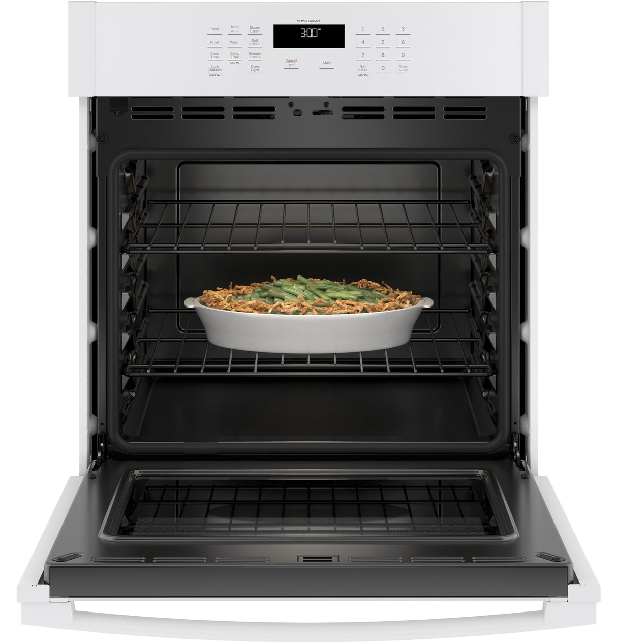 GE APPLIANCES GE(R) 27" Smart Built-In Single Wall Oven -  (JKS3000DNWW)