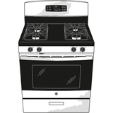 GE APPLIANCES GE(R) 30" Free-Standing Gas Range -  (JGBS60REKSS)