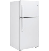 GE APPLIANCES GE 19.2 Cu. Ft. Garage Ready Top-Freezer Refrigerator -  (GTS19KGNRWW)