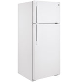 GE APPLIANCES GE(R) ENERGY STAR(R) 17.5 Cu. Ft. Top-Freezer Refrigerator -  (GIE18DTNRWW)