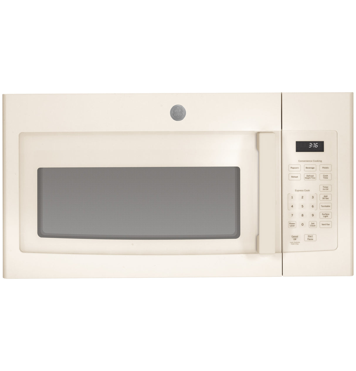 GE APPLIANCES GE(R) 1.6 Cu. Ft. Over-the-Range Microwave Oven -  (JVM3160DFCC)