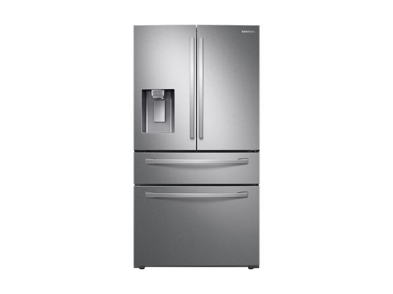 SAMSUNG  SAMSUNG LQS REFER BTM 36" FRENCH 4 DR W/ DISP -  (RF28R7351SR)