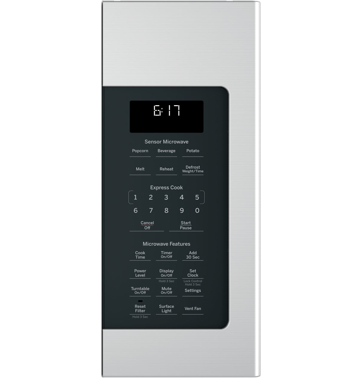 GE APPLIANCES GE(R) 1.7 Cu. Ft. Over-the-Range Sensor Microwave Oven -  (JVM6175SKSS)