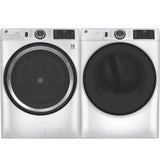 GE APPLIANCES GE(R) ENERGY STAR(R) 7.8 cu. ft. Capacity Smart Front Load Electric Dryer with Sanitize Cycle -  (GFD55ESSNWW)