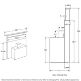 CAFE Universal 36" Telescopic Downdraft System -  (UVD6361SPSS)