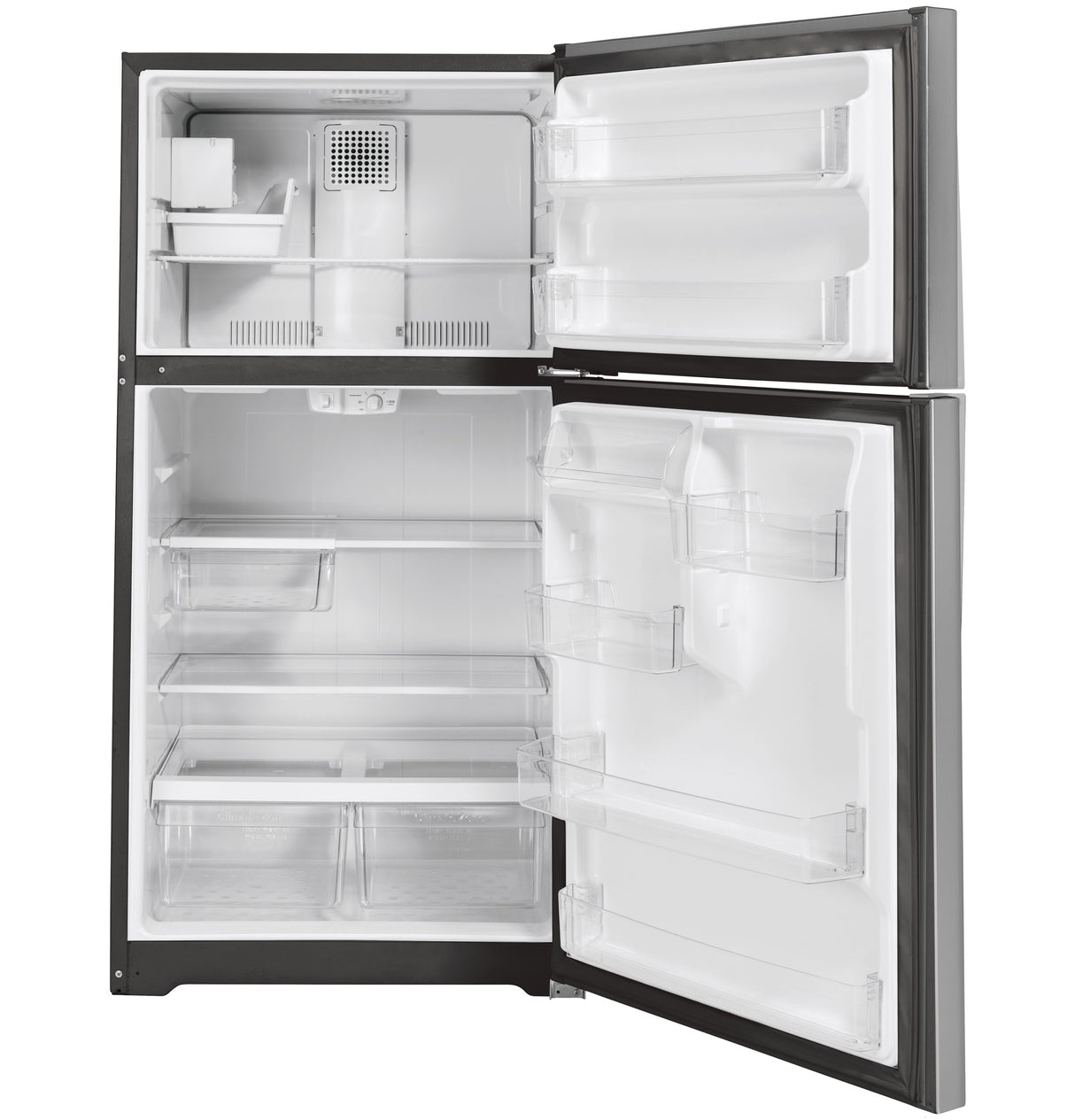 GE APPLIANCES GE(R) ENERGY STAR(R) 19.2 Cu. Ft. Top-Freezer Refrigerator -  (GIE19JSNRSS)