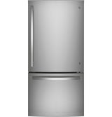 GE APPLIANCES GE(R) ENERGY STAR(R) 24.8 Cu. Ft. Bottom-Freezer Drawer Refrigerator -  (GDE25EYKFS)