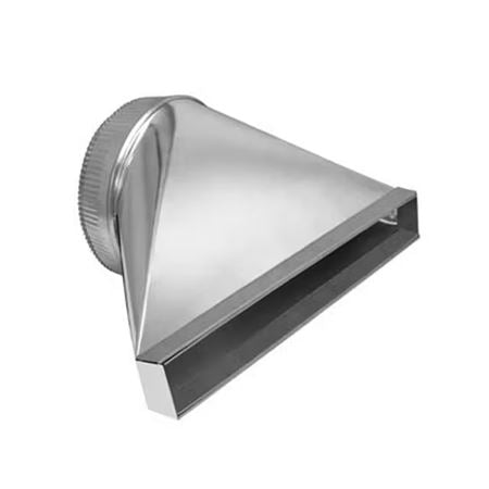 Zephyr Rect 1-7/8in X 19in to 8in Round transition, DLI - Other (AK00070)