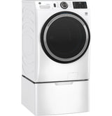 GE APPLIANCES GE(R) ENERGY STAR 4.8 cu. ft. Capacity Smart Front Load (R) Washer with UltraFresh Vent System with OdorBlock(TM) and Sanitize w/Oxi -  (GFW550SSNWW)