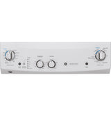 GE APPLIANCES GE Unitized Spacemaker(R) 3.8 cu. ft. Capacity Washer with Stainless Steel Basket and 5.9 cu. ft. Capacity Long Vent Electric Dryer -  (GUV27ESSMWW)