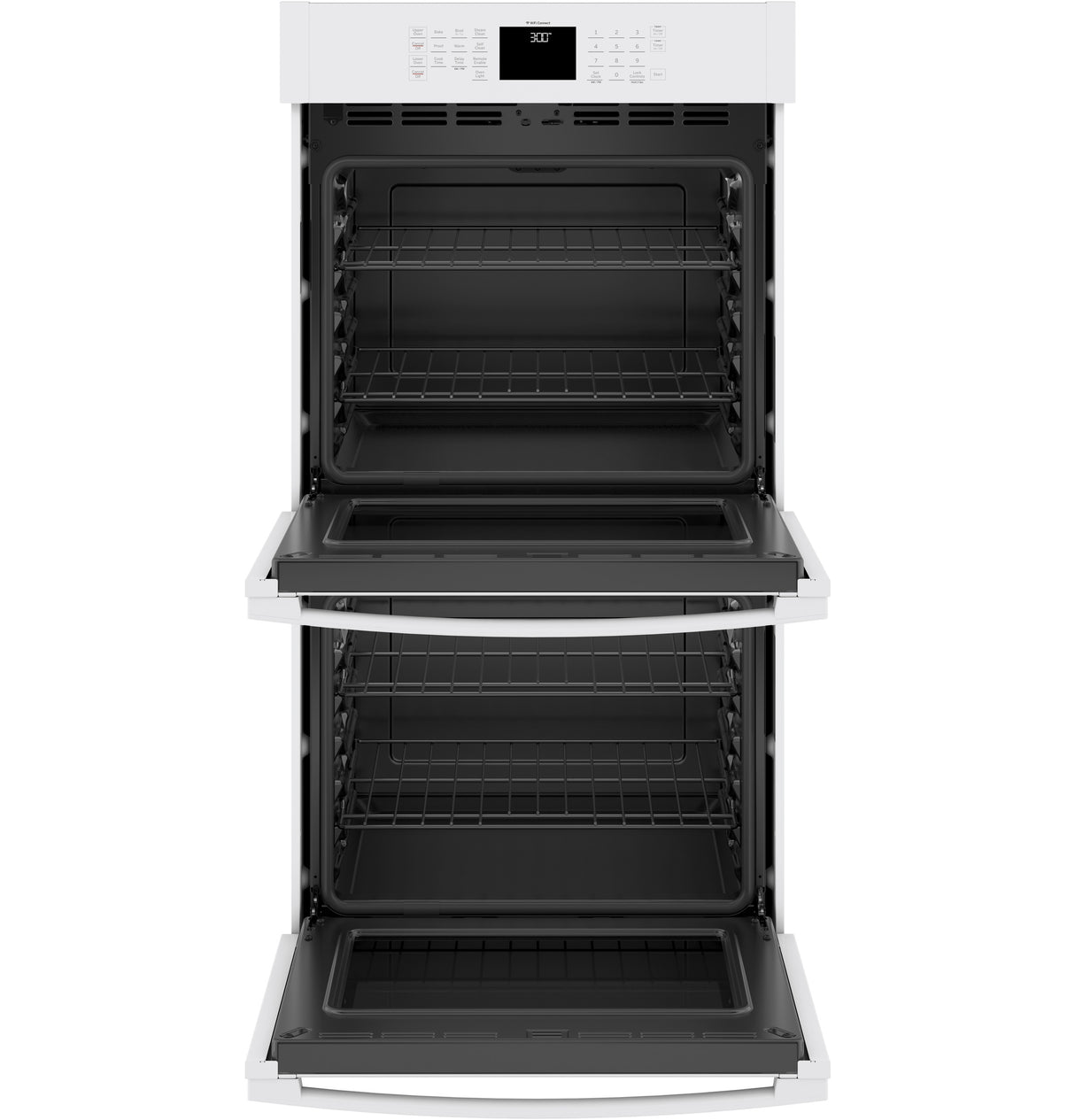 GE APPLIANCES GE(R) 27" Smart Built-In Double Wall Oven -  (JKD3000DNWW)
