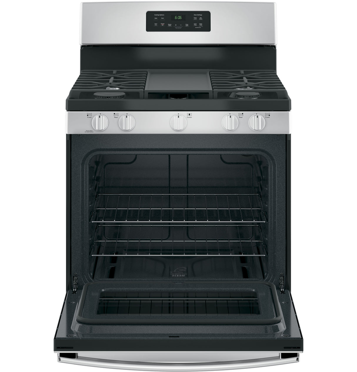 GE APPLIANCES GE(R) 30" Free-Standing Gas Range -  (JGBS66REKSS)