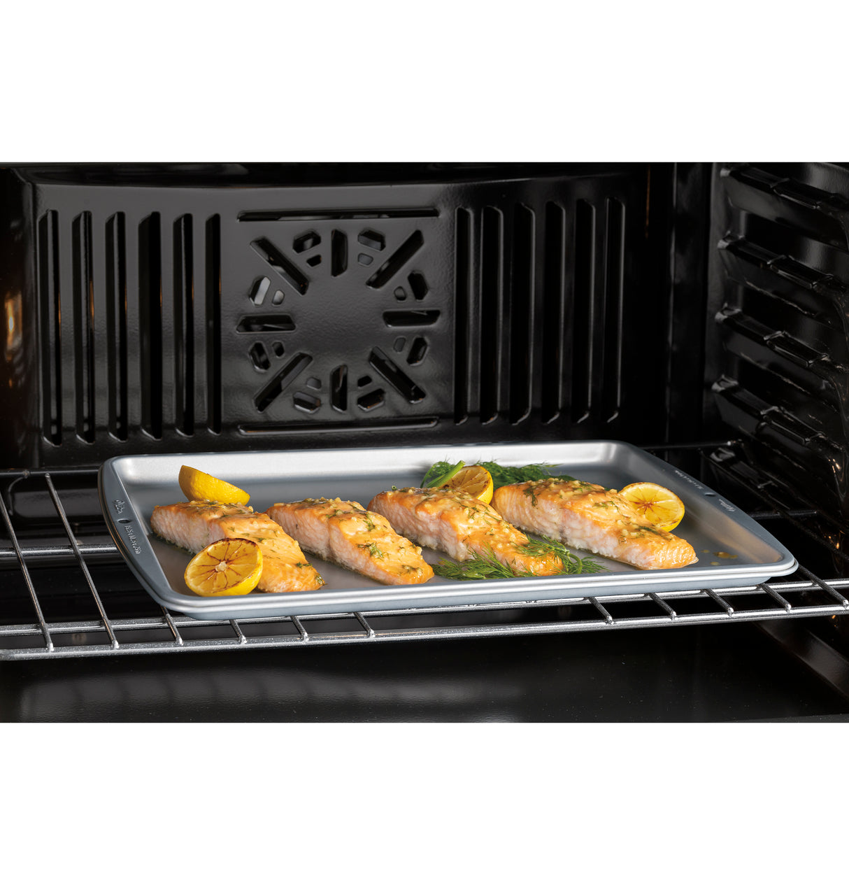 GE APPLIANCES GE(R) 27" Smart Built-In Convection Double Wall Oven with No Preheat Air Fry -  (JKD5000DVBB)