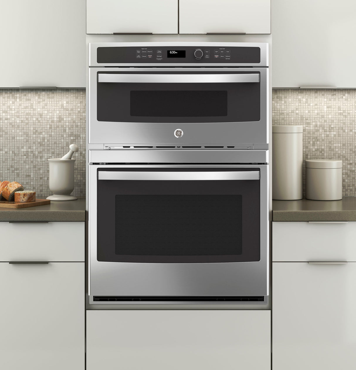 GE APPLIANCES GE(R) 30" Combination Double Wall Oven -  (JT3800SHSS)
