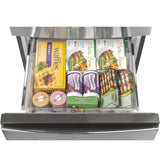 GE APPLIANCES GE(R) ENERGY STAR(R) 11.9 Cu. Ft. Bottom-Freezer Refrigerator -  (GLE12HSPSS)