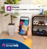 GE APPLIANCES GE(R) ENERGY STAR(R) 7.8 cu. ft. Capacity Smart Front Load Electric Dryer with Sanitize Cycle -  (GFD55ESSNWW)