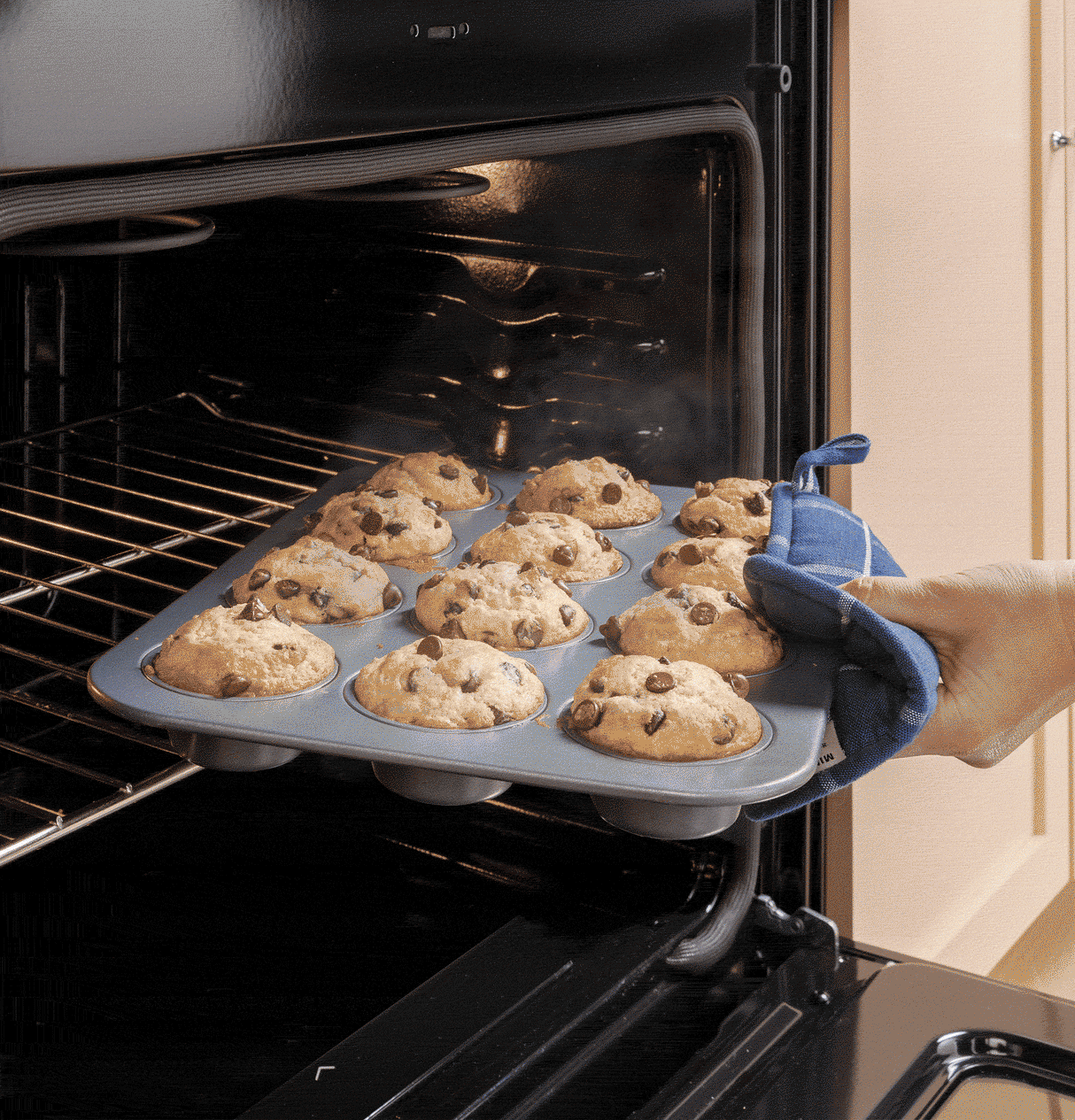 GE APPLIANCES GE(R) 30" Slide-In Electric Range with Crisp Mode -  (GRS500PVSS)