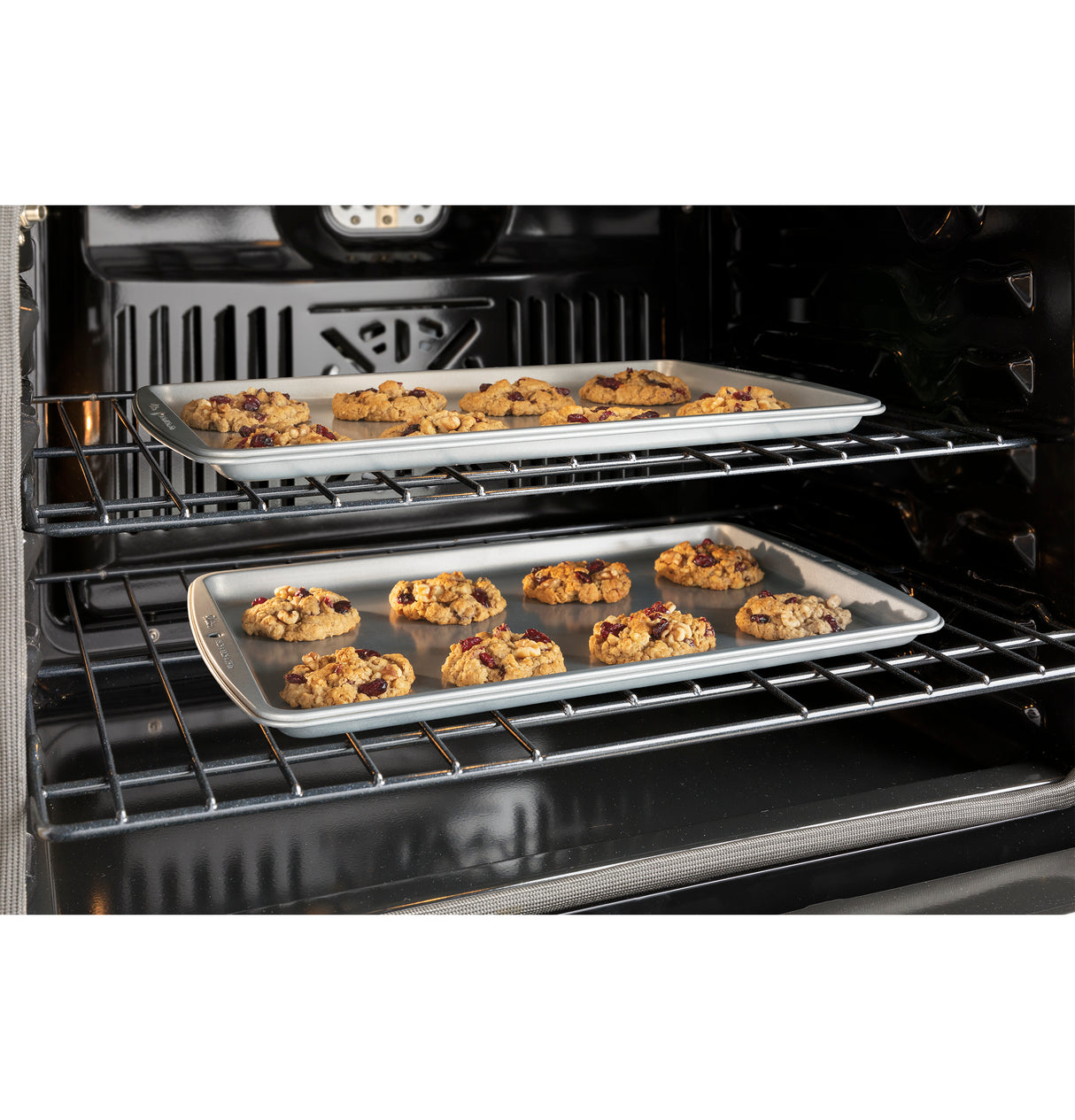 GE APPLIANCES GE(R) 27" Smart Built-In Convection Double Wall Oven with No Preheat Air Fry -  (JKD5000DVBB)