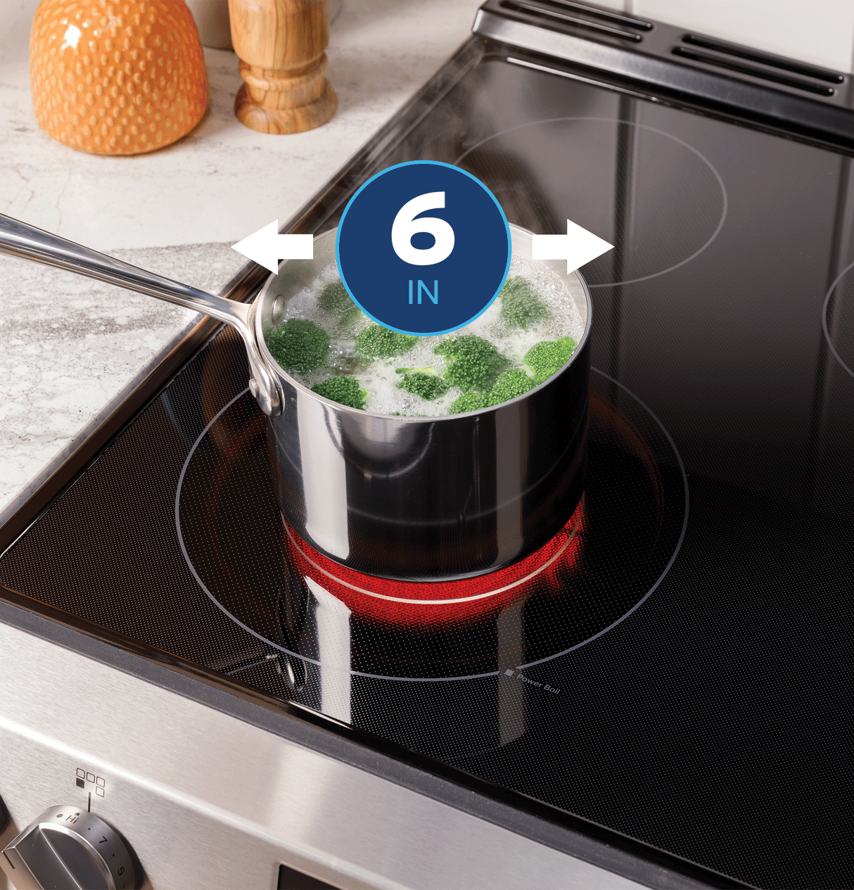 GE APPLIANCES GE(R) 30" Slide-In Electric Range with Crisp Mode -  (GRS500PVSS)