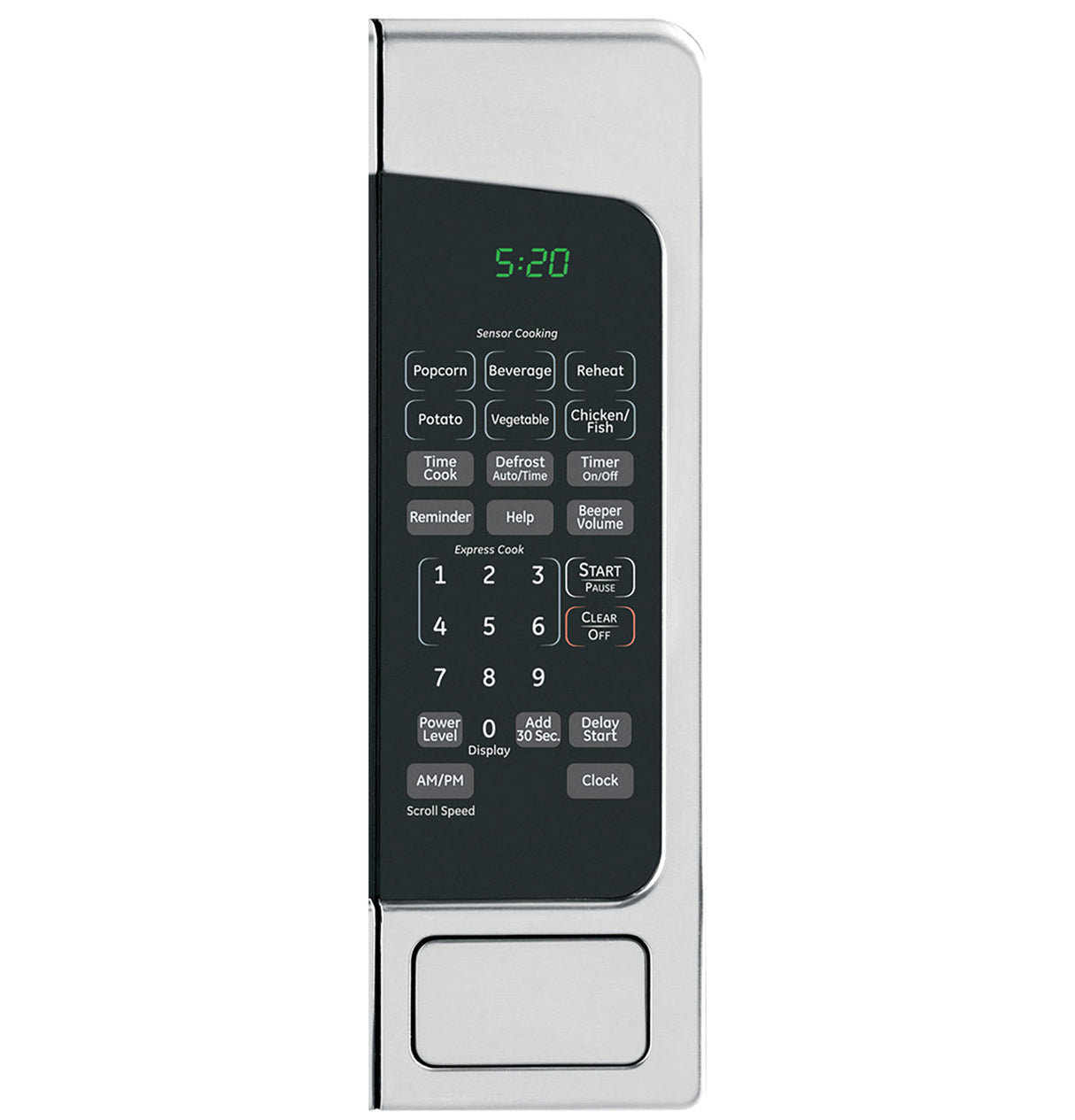 GE APPLIANCES GE(R) 2.0 Cu. Ft. Capacity Countertop Microwave Oven -  (GCST20S1WSS)